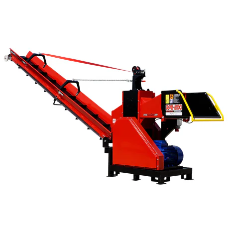 Elektrimootoriga puiduhakkur RPE-200 koos lintkonveieriga 4 m