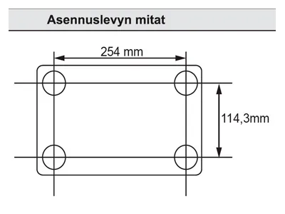 IRONX kiire elektrivints 4313 kg 24V