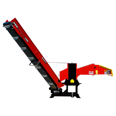 PTO-puiduhakkur R-150 koos lintkonveieriga 3 m