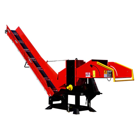 PTO-puiduhakkur R-150 koos lintkonveieriga 3 m