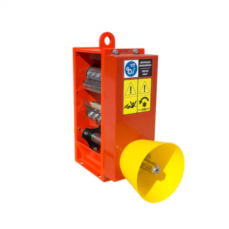 Puiduhakkuri lõikemehhanism M-80 nelja noaga