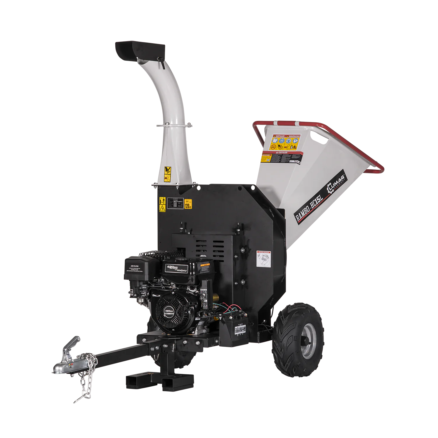 Lumag bensiinimootoriga oksapurustaja RAMBO-HC15L 2 Lumag bensiinimootoriga oksapurustaja RAMBO-HC15L
