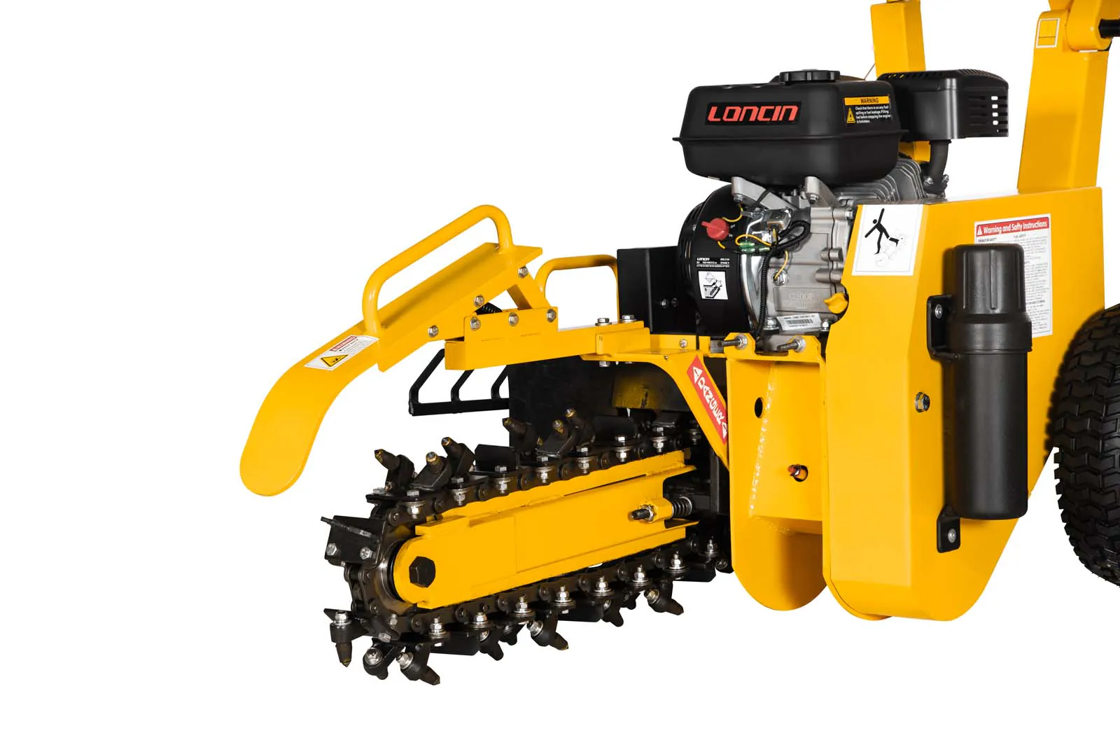 Lumag bensiinimootoriga trassifrees GF450