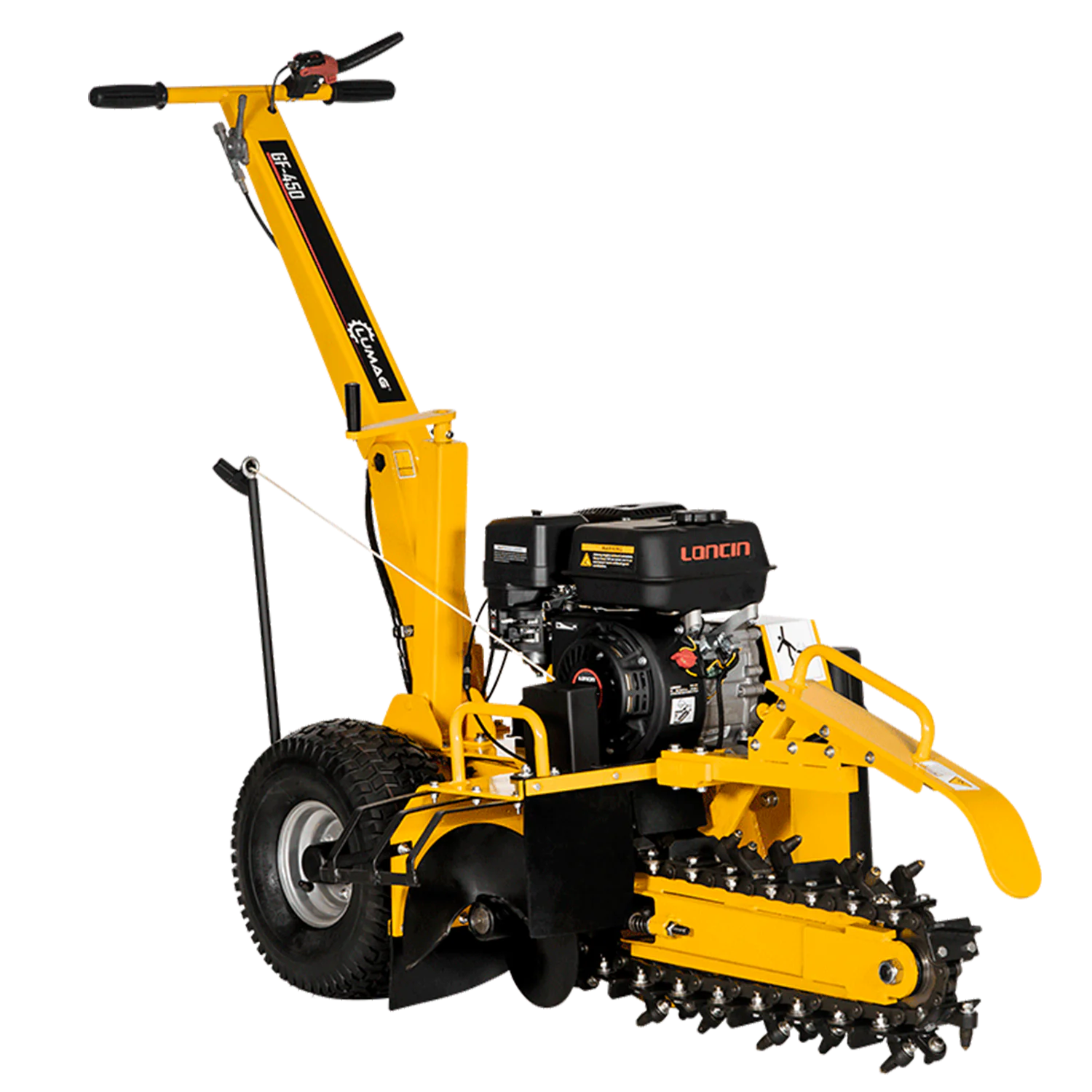 Lumag bensiinimootoriga trassifrees GF450