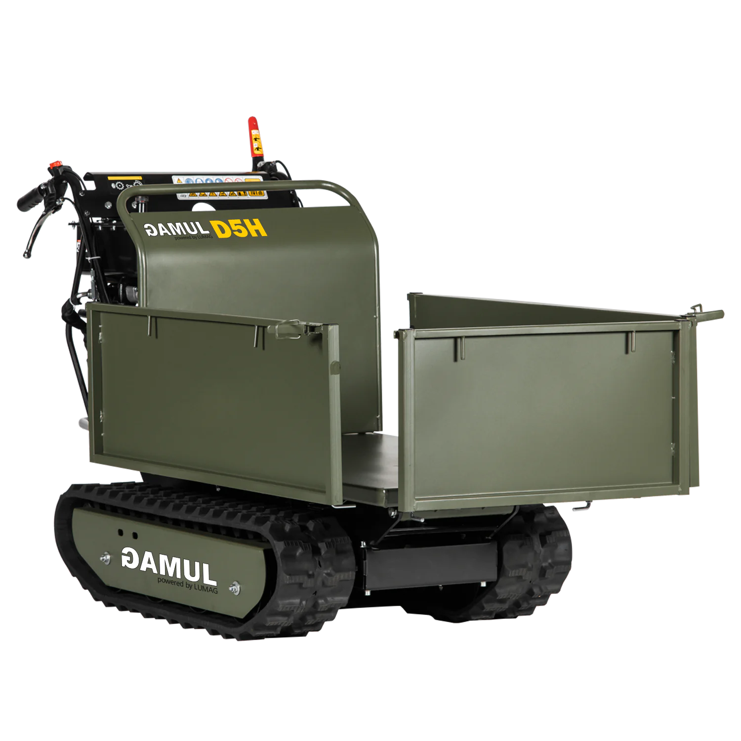 Lumag hüdraulilise kallutamisega minikallur GAMUL-D5H 2 Lumag hüdraulilise kallutamisega minikallur GAMUL-D5H