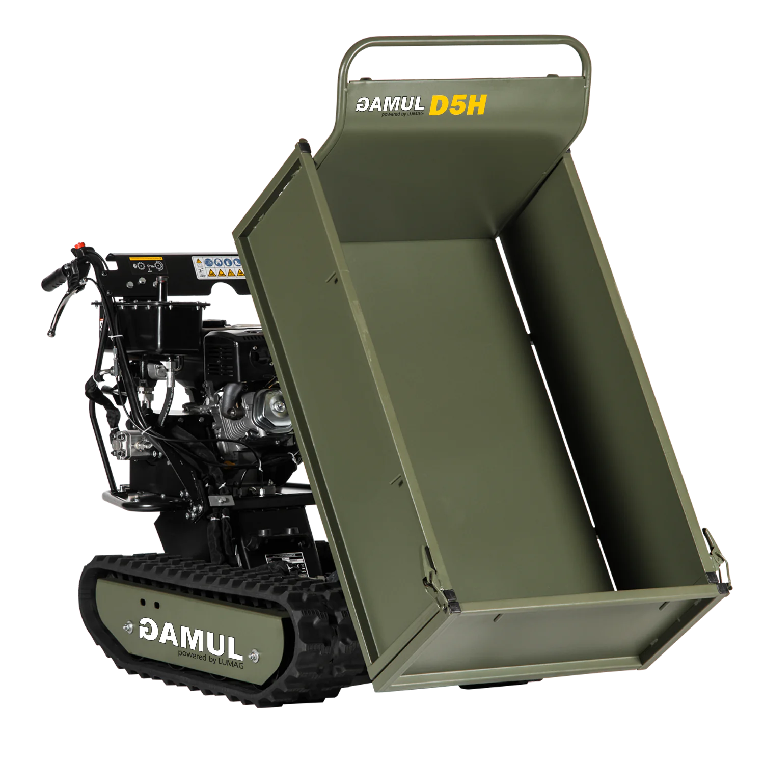 Lumag hüdraulilise kallutamisega minikallur GAMUL-D5H 4 Lumag hüdraulilise kallutamisega minikallur GAMUL-D5H