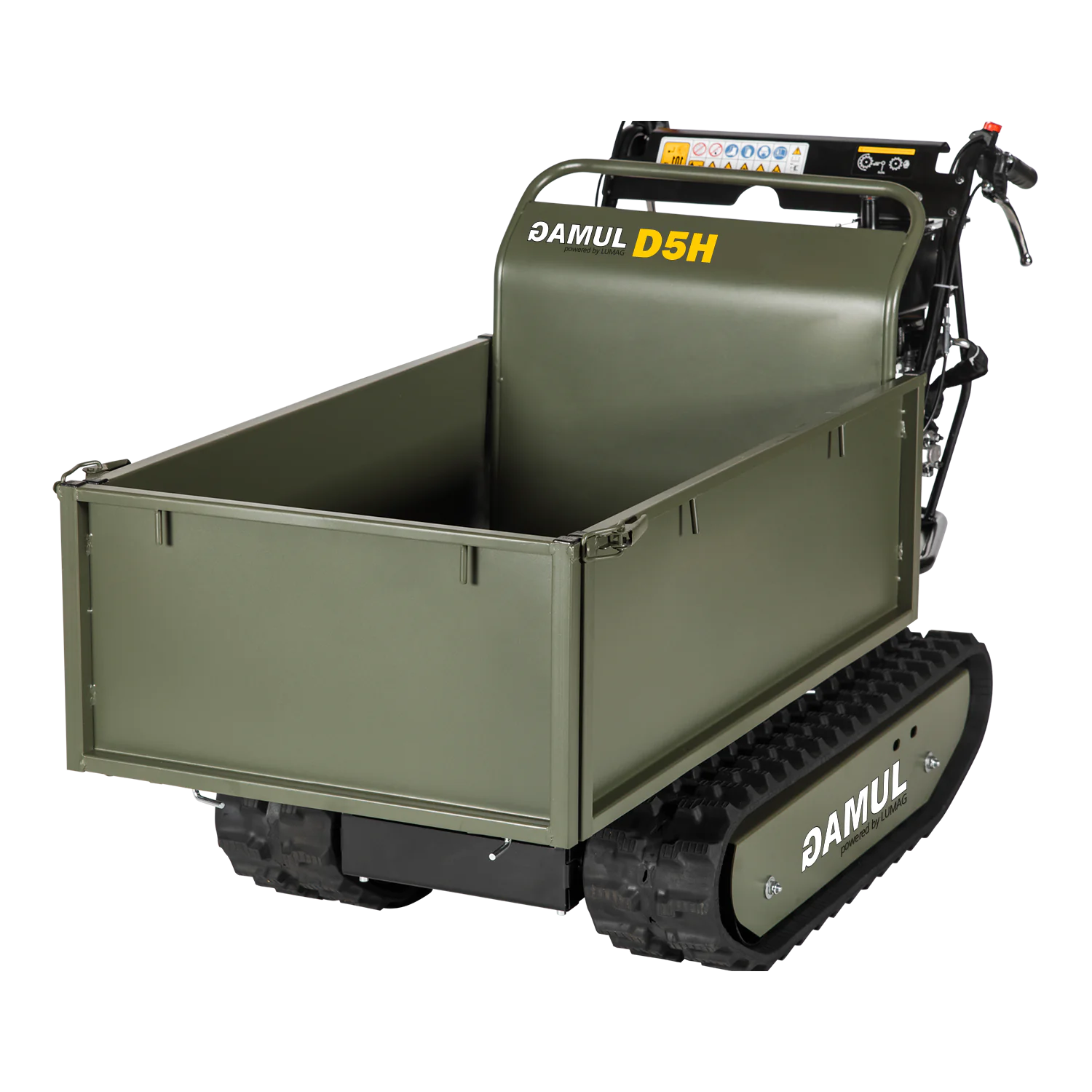 Lumag hüdraulilise kallutamisega minikallur GAMUL-D5H Lumag hüdraulilise kallutamisega minikallur GAMUL-D5H