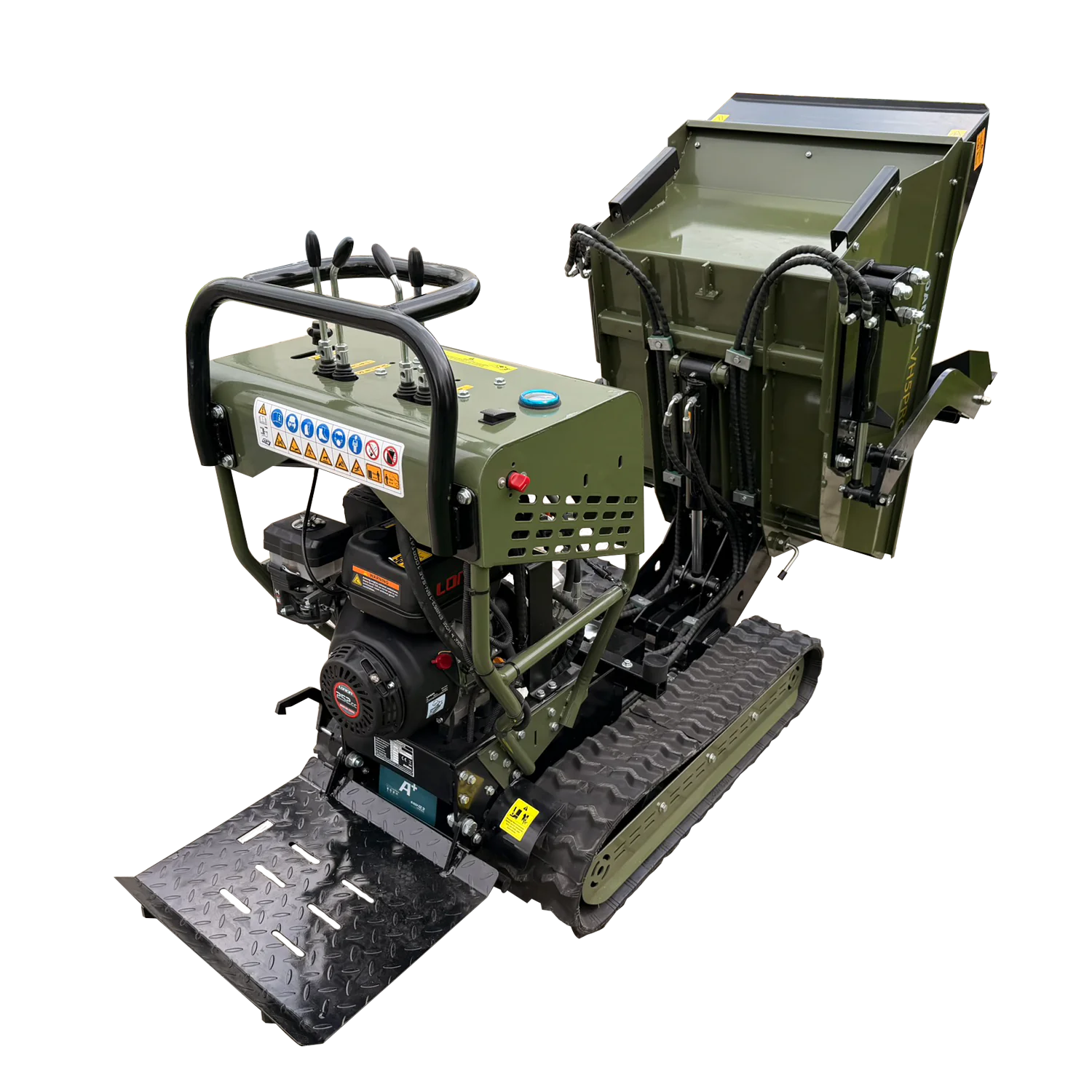 Lumag hüdraulilise kallutamisega minikallur GAMUL-VH5PRO