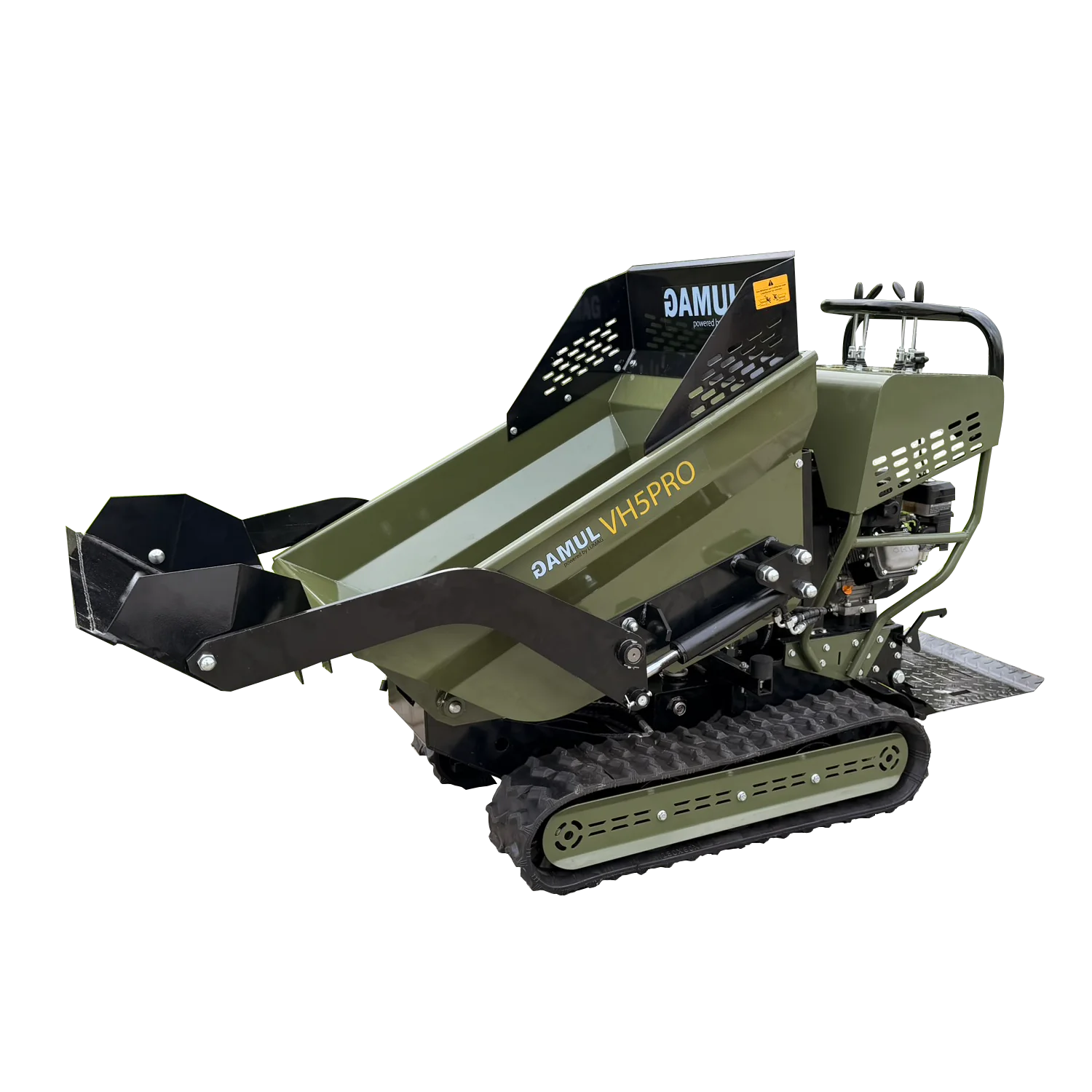 Lumag hüdraulilise kallutamisega minikallur GAMUL-VH5PRO