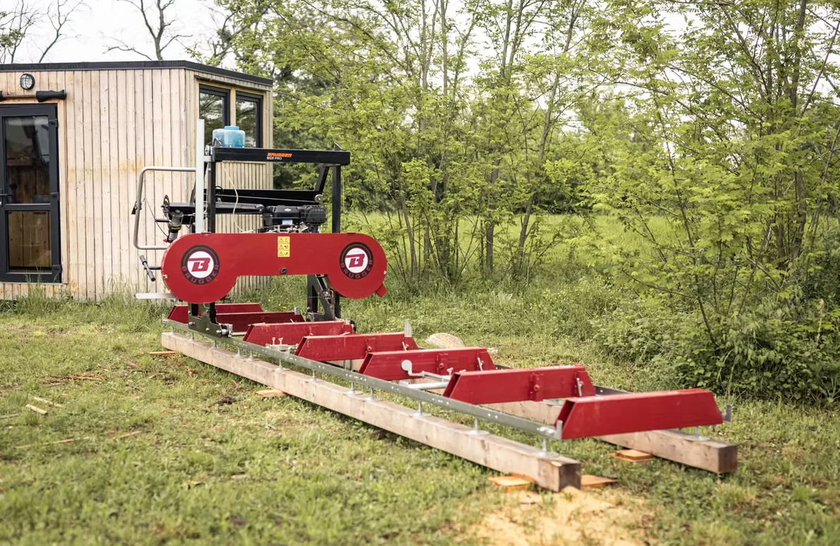 Brugger bensiini- või elektrimootoriga saeraam BS31 Pro