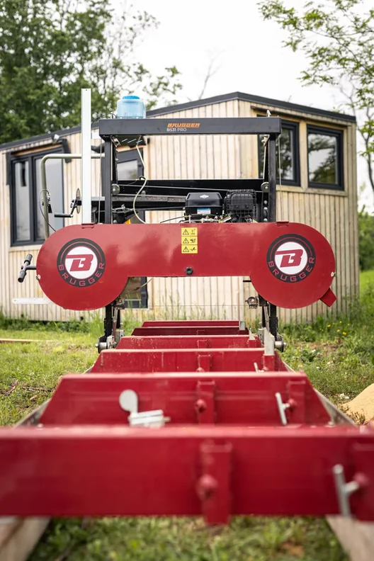 Brugger bensiini- või elektrimootoriga saeraam BS31 Pro