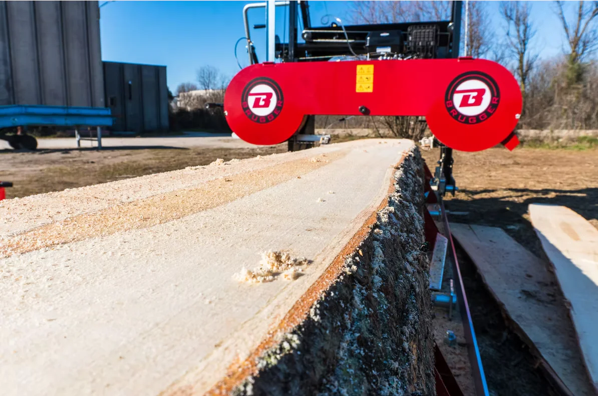 Brugger bensiini- või elektrimootoriga saeraam BS31 Pro