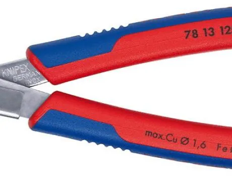 Külglõiketangid Super Knips INOX 125mm D1,6mm otsahoidja, Knipex