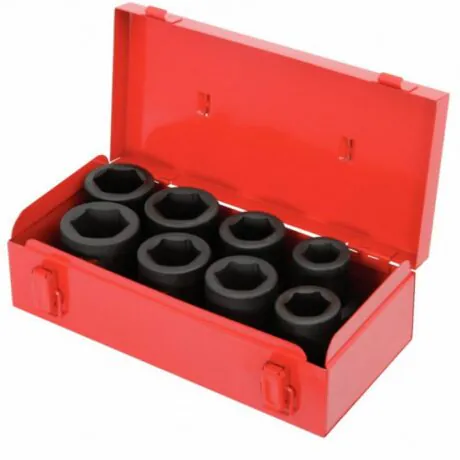 Löökpadrunite komplekt 1´´, 27-38mm, 8osa, KS Tools