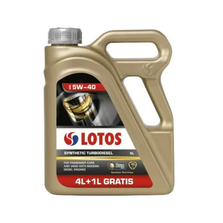 Mootoriõli Lotos Synthetic Turbodiesel 5W40 4+1L, Lotos Oil