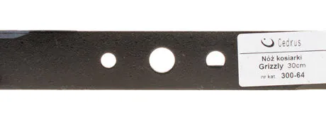 Mower blade Grizzly 30.0cm