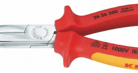 Pikad koonusmokktangid kaldus VDE 200mm, Knipex