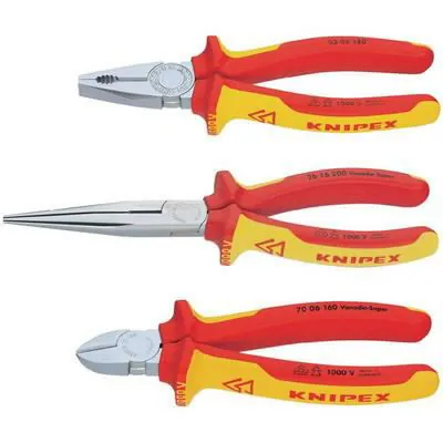 Tangide komplekt VDE 3 osa VDE SAFETY, Knipex