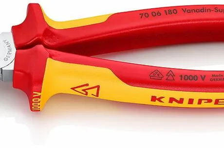 Külglõiketangid VDE 180mm, Knipex
