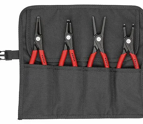 Stoppertangide komplekt 4 osa kotis suured kõvasulam otsad, Knipex