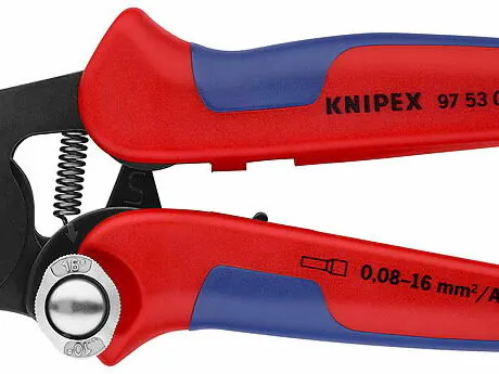 Juhtmeotsatangid 4-kant 0,08-16,0mm2, Knipex