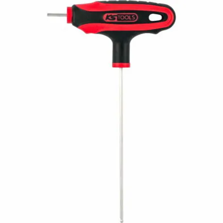 T-käepidemega võti sisekuuskant kuulpea 2mm, KS Tools
