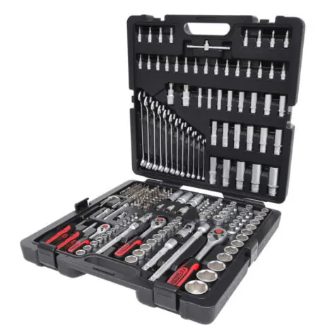 1/4+3/8+1/2'' padrunvõtmete komplekt 216pcs, KS Tools