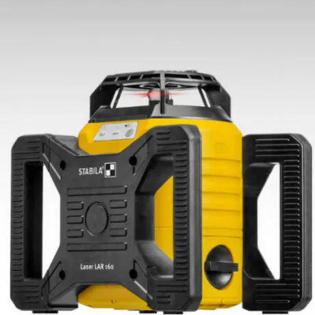 Pöördlaser LAR160 + REC 160 RG kohvris, punane kiir, Stabila