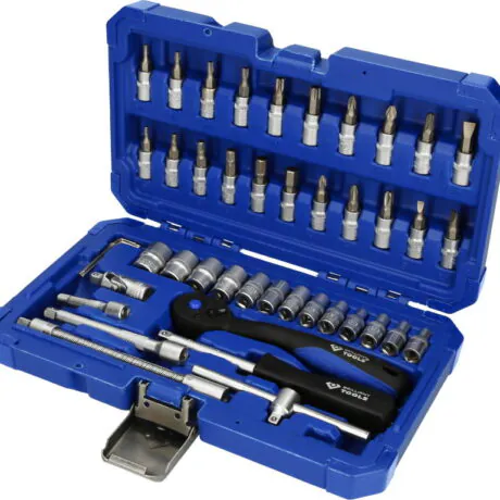 Padrunikomplekt, 1/4``, 46-osa, Brilliant Tools