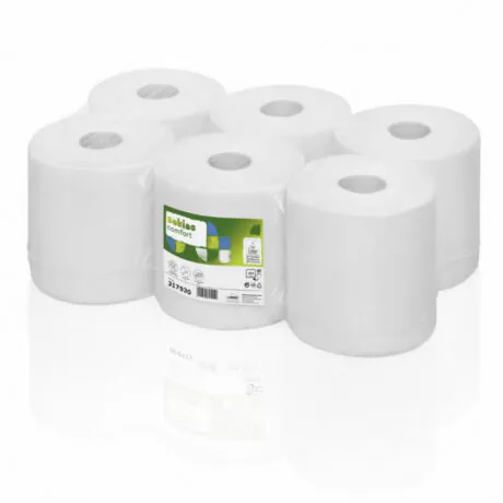 Rullpaber SuperSoft/1-kiht/6x275m/1375 lehte/Centerfeed CF1, Satino