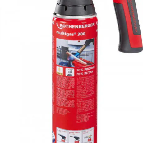 Gaasipõleti komplekt ROFIRE 4 PIEZO 1950/1800`C + Multigas 3, Rothenberger
