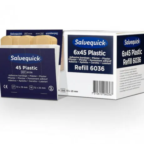 Plaastri täitepakend plaastriautomaati, plastik, 45 tk, Cederroth