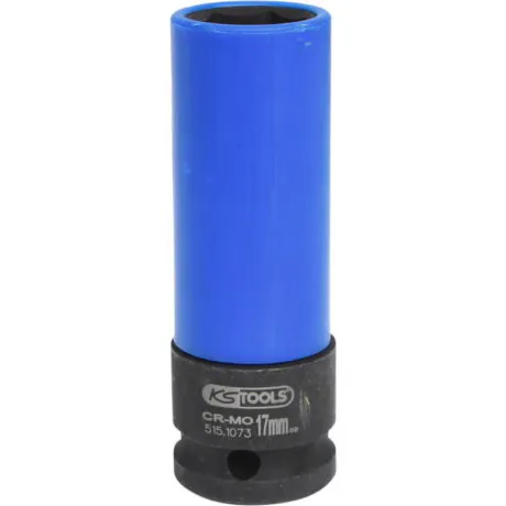 1/2" Alumiiniumvelje löökpadrun pikk 17mm, KS Tools