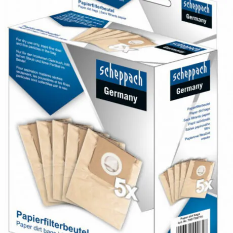 Tolmukott vee- ja tolmuimejale 5tk NTS30Premium, Scheppach