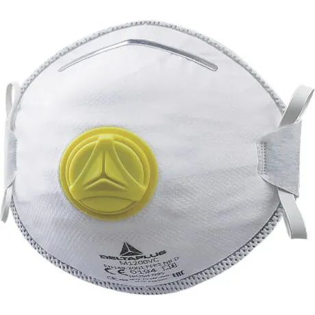 Respiraator, FFP2, klapiga  M1200V  (ühekaupa), Delta Plus