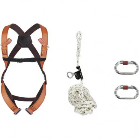 Kukkumisvastase varustuse komplekt Elara 170 katusetöödeks X XL, Delta Plus