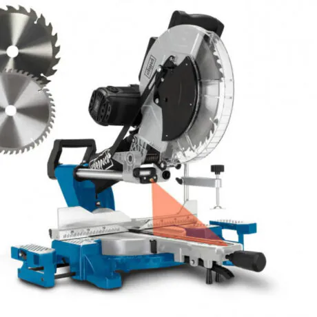 Järkamissaag HM140L mõlemale poole kallutatav +lisasaeketas, Scheppach