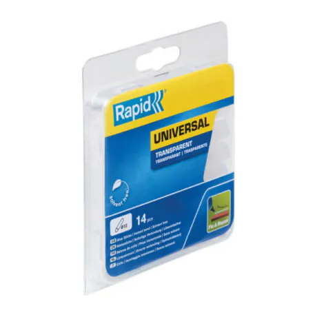 Liimipulgad 12x94mm, universaalne, värvitu, 125g, Rapid