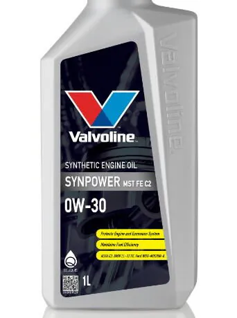 Mootoriõli Synpower MST FE C2 0W30 1L, Valvoline