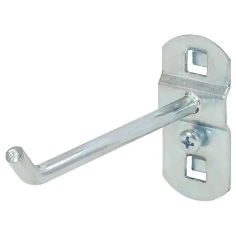 Konks tööriistapaneelile kõver 45°,100mm, KS Tools