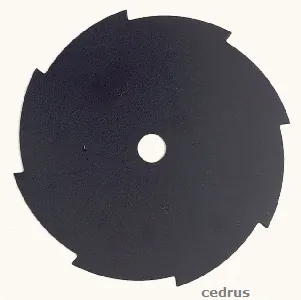 Brushcutter blade 200x25.4x1.4mm 8-tooth