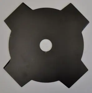 Brushcutter blade 200x25.4x1.4mm 4-tooth