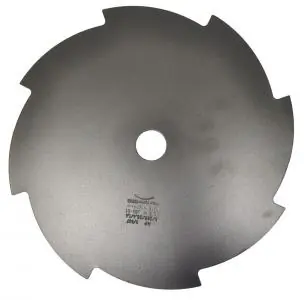 Brushcutter blade 250x25.4x1.4mm 8-tooth
