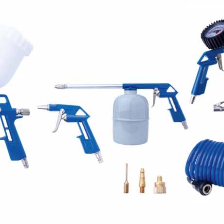 Suruõhutööriista tarvikute komplekt, 5 osa, Scheppach