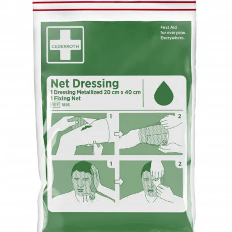 Võrksideme komplekt haava sidumiseks, Cederroth