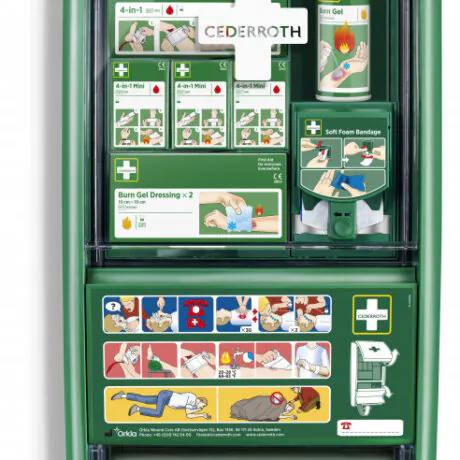 Esmaabikapp Pro koos põletushaava toodetega, HoReCa, Cederroth