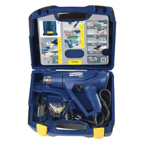 Kuumaõhuföön R1800 Case, kohvris koos tarvikutega, Rapid