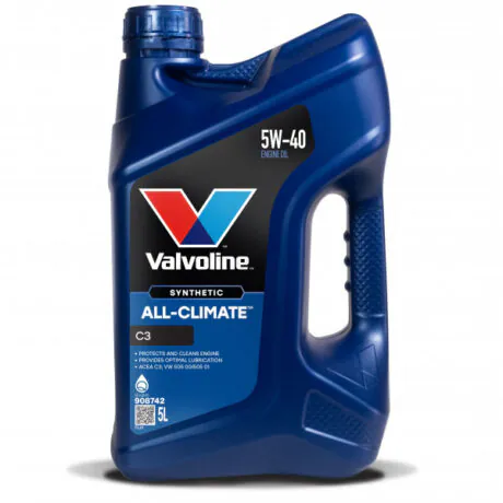 Mootoriõli All Climate C3 5W40 5L, Valvoline