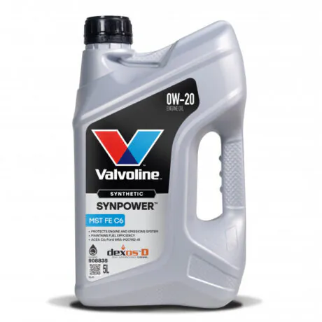 Mootoriõli Synpower MST FE C6 0W20 5L, Valvoline