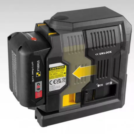 Ristjoonlaser LAX 500 G, roheline kiir komplekt, Stabila